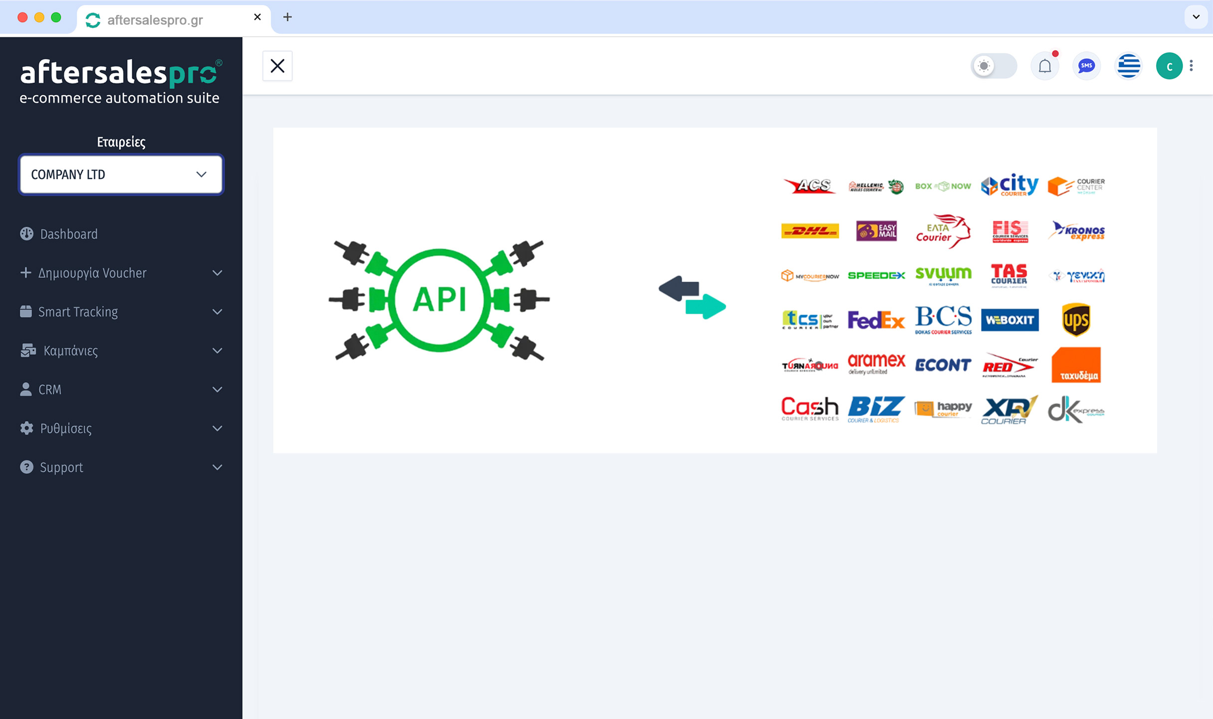 Streamline your entire shipping process with our carrier-agnostic API