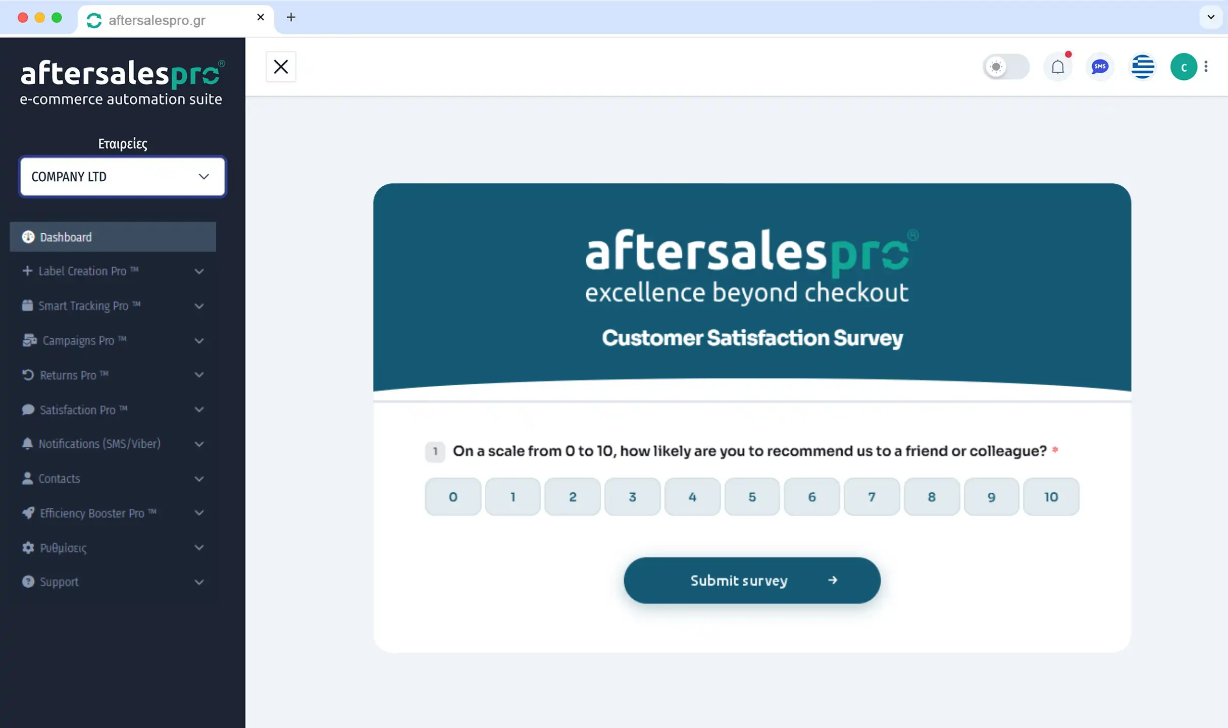 Measure satisfaction, boost your NPS and increase your positive reviews